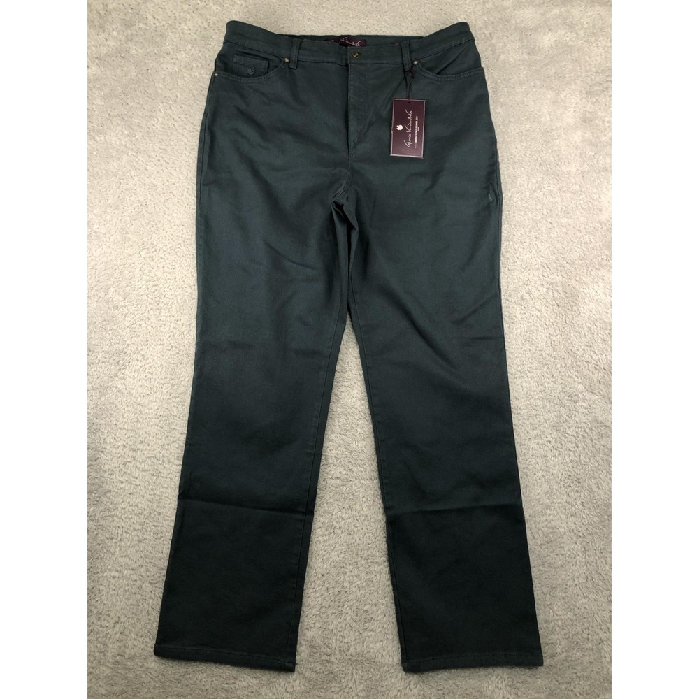 Gloria Vanderbilt Jeans Women's 16 (37x31) Indigo Blue NWT Amanda Tapered Leg